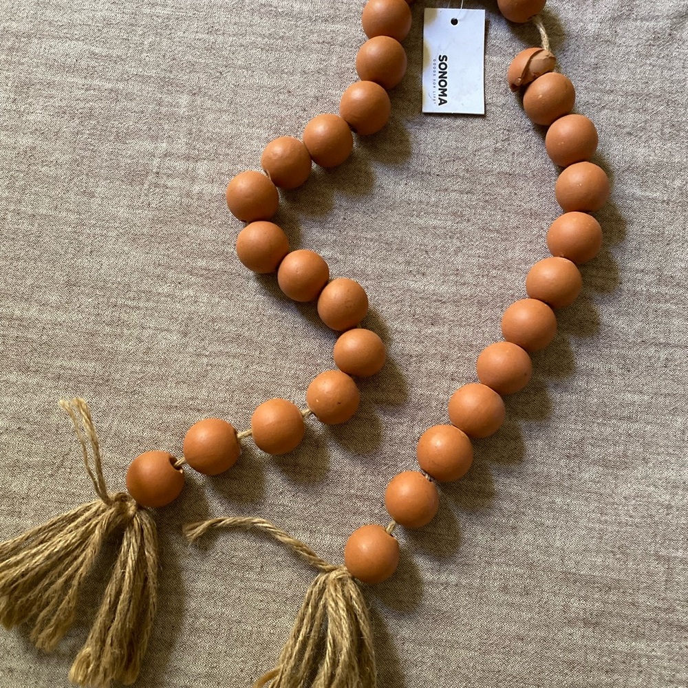 SONOMA Handcrafted Terracotta Beaded Garland